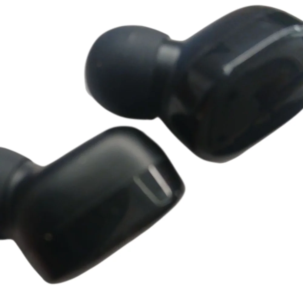 Wireless Black Earbud Headphones - Picture 2 of 7